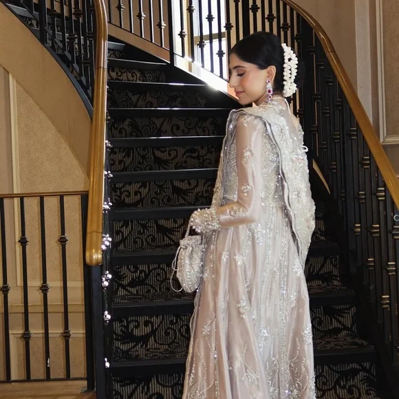 Elegant Embroidered Women's Dress